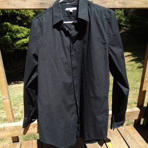 Men's Black Dress Shirt